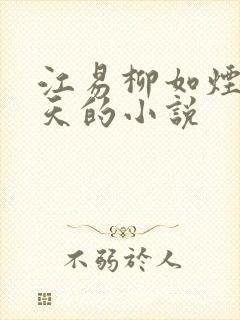 江易柳如烟秦少天的小说