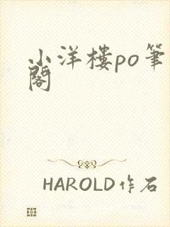 小洋楼po笔趣阁