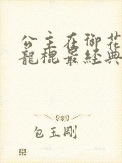 公主在御花园吃龙棍最经典的一句