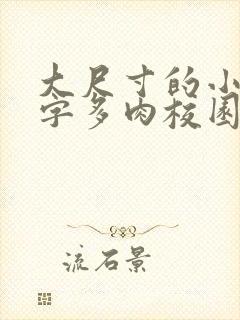 大尺寸的小黄说字多肉校园