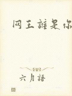 网王谁是你老婆