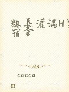 粗长灌满H男男宿舍