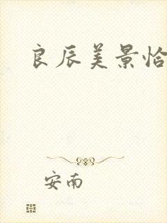 良辰美景恰似你