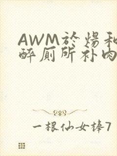 AWM于炀和祁醉厕所补肉