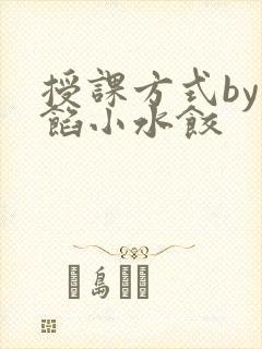 授课方式by肉馅小水饺