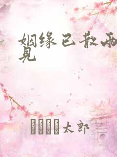 姻缘已散两不相见