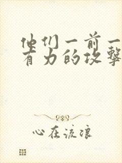 他们一前一后的有力的攻击我