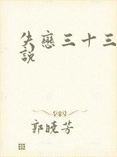 失恋三十三天小说