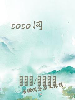 soso网