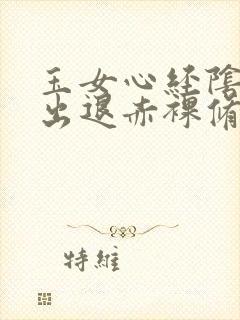 玉女心经阴进阳出退赤裸修行