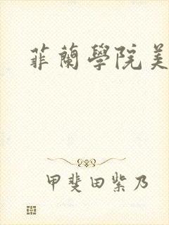 菲兰学院美男帮