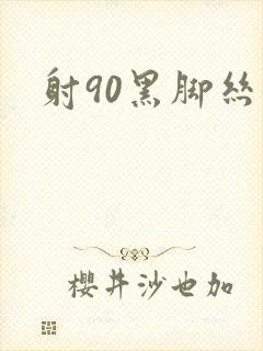 射90黑脚丝女