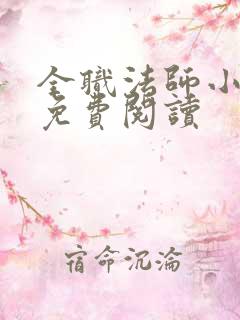 全职法师小说 免费阅读