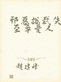 邪恶总裁失心劫 至尊爱人