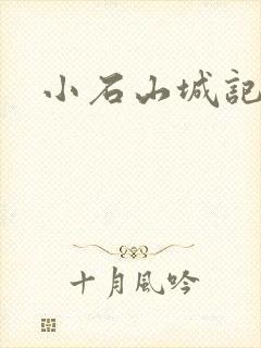 小石山城记