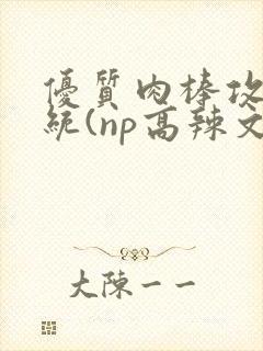 优质肉棒攻略系统(np高辣文)