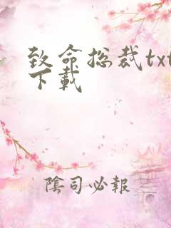 致命总裁txt下载