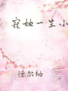 宠她一生小说