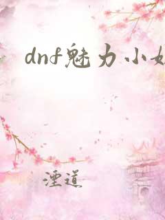 dnf魅力小妞