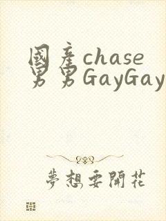 国产chase男男GayGay