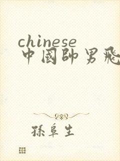 chinese中国帅男飞机