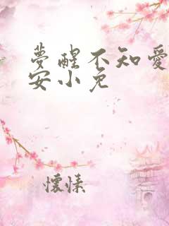 梦醒不知爱欢凉安小免