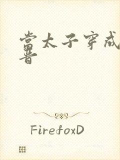 当太子穿成大福晋