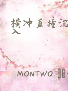 横冲直撞沉腰进入