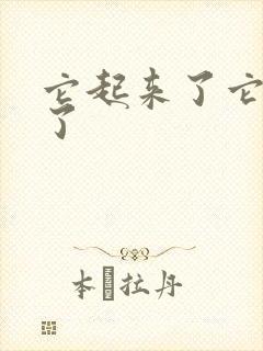 它起来了它想你了