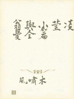 翁与小莹凌晨欢爱全篇