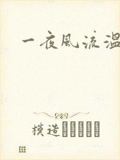 一夜风流温暮生