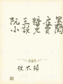 阮玉糖夜墨柏的小说免费阅读