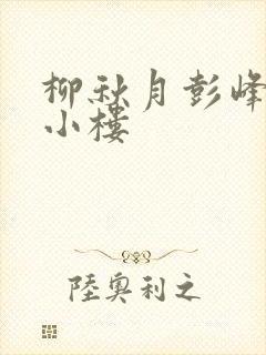 柳秋月彭峰月满小楼