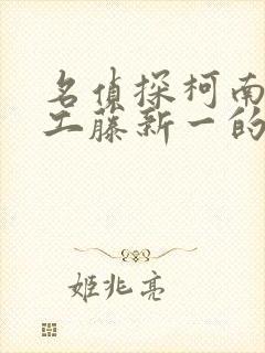 名侦探柯南之给工藤新一的挑战书