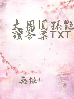 大团圆孙艳梅阅读答案TXT下载