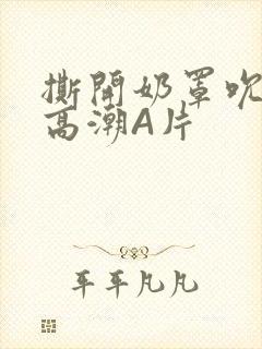 撕开奶罩吮奶头高潮A片