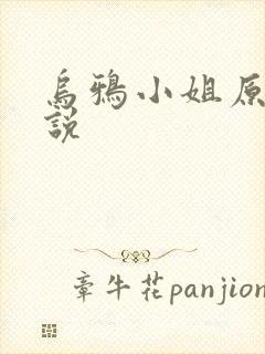 乌鸦小姐原著小说