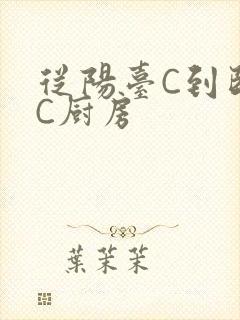 从阳台C到卧室C厨房