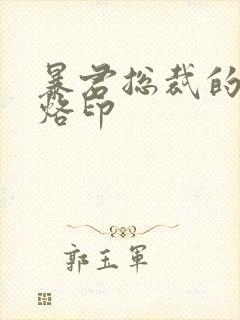 暴君总裁的狂烈烙印