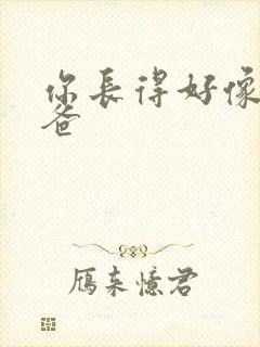 你长得好像我爸爸