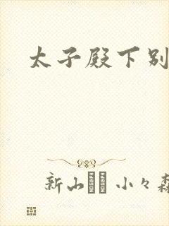 太子殿下别惹我