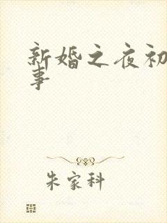 新婚之夜初尝人事