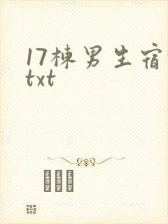 17栋男生宿舍txt