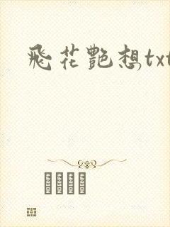 飞花艳想txt
