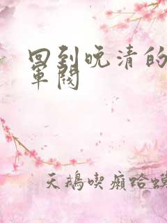 回到晚清的南洋军阀