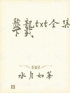 盘龙txt全集下载