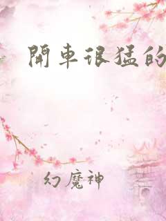 开车很猛的古文