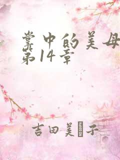 掌中的美母版主第14章