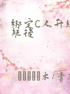 绑定C人升级系统后