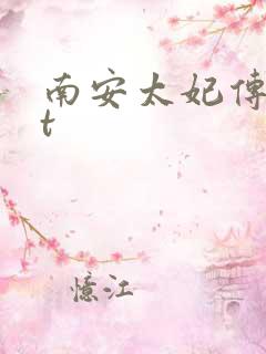 南安太妃传txt